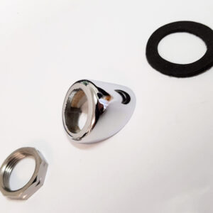 MGB Roadster Chrome Wiper Wheelbox Bezel Kit