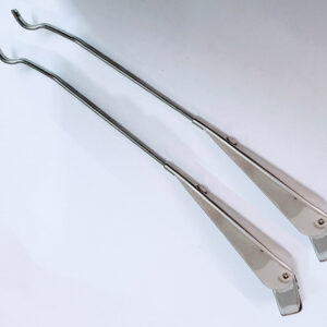 Midget Spoon Fitting Stainless Steel Wiper Arms (pair)