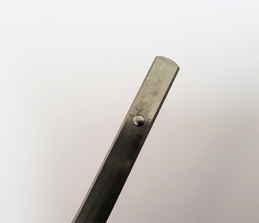 MGB Roadster Stainless Steel Wiper Arm Wide Fit (7mm) - Image 3