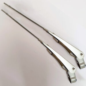 MG Midget Stainless Steel Wiper Arms (Pair) (Straight Fitting)