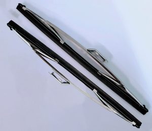 MGB GT 12" Stainless Steel Wiper Blades (pair) (Wide Fitting)