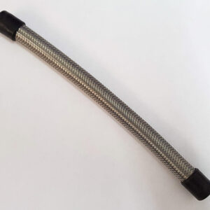 Braided Fuel Hose - 7-1/2" long - 1/4" Diameter