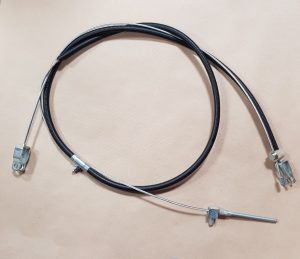 MGB / MGB GT Handbrake Cable (Tube Axle/ Chrome Bumper/ Steel Wheels)