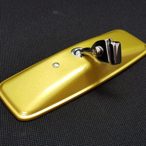 MGB Roadster Gold Coloured Rear View Mirror (Up to 1969) (back)