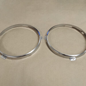 MGB/ Midget/ MGA/ MGC Headlamp Retaining Rims (Pair) - 515218P