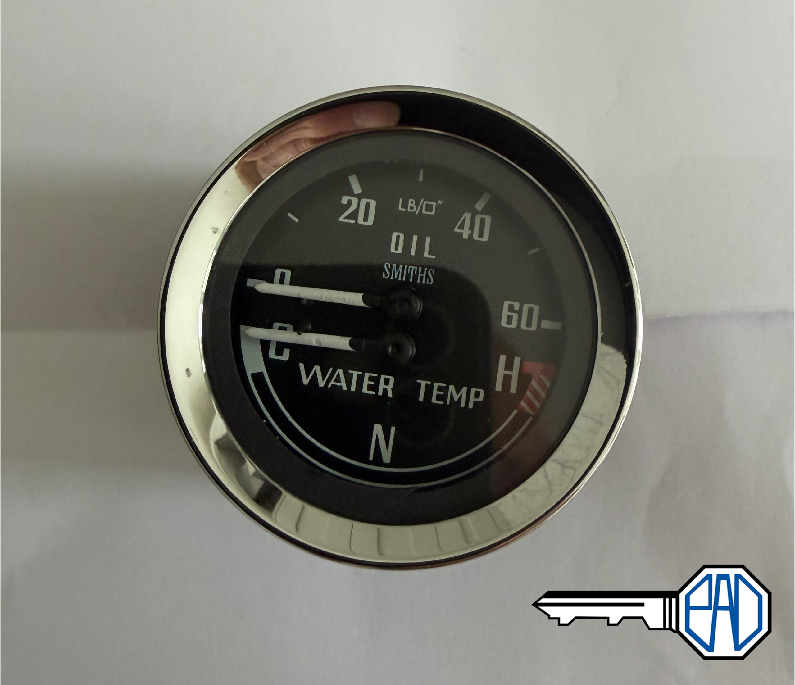 MGB GT V8 Smiths Dual Gauge 60 psi (Water/ Oil Temp) BHA5227E