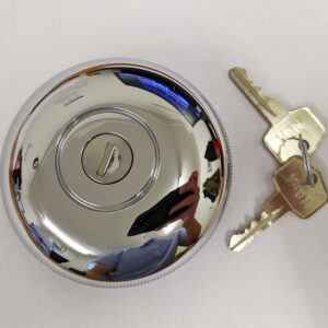 MGB/ MGB GT/ Midget/ RV8 Period Chrome Vented Locking Fuel Cap - AKF1439