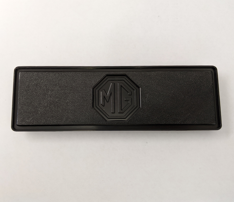 MGB/ MGB GT Centre Console Radio Blanking Plate - HZA5110
