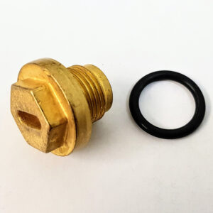 MGB/ Midget/ Stag Brass Radiator Filler Plug & O'Ring- KTP9401