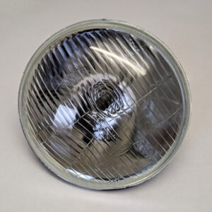 MGB/ MGB GT/ Midget 7" H4 Halogen Headlamp/ Domed Type (No Pilot) - Inc Bulb - RHD