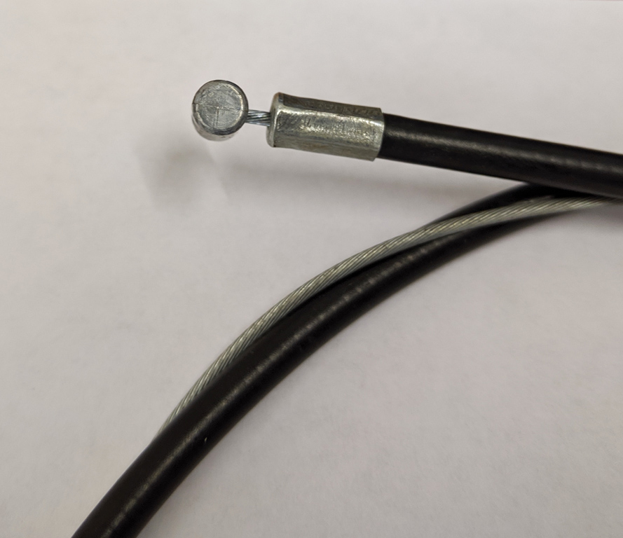 MGB/ MGB GT Accelerator Cable (Chrome bumper Cars) AHH8462 - Image 2