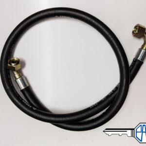MGB, MGB GT Oil Cooler Hose (Long) 1968-75 - AHH8537