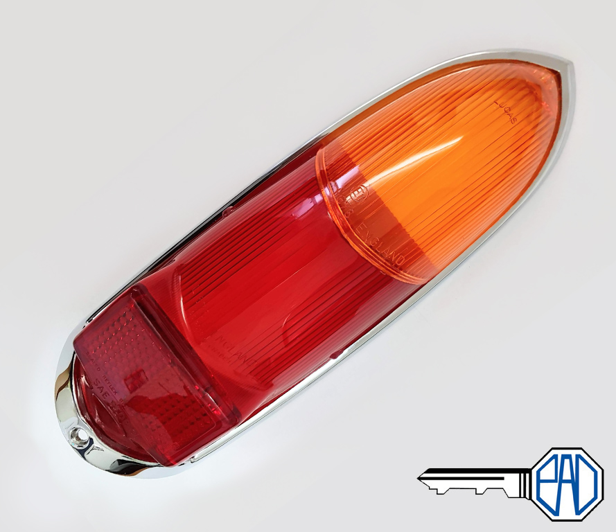 MGB, MGB GT, Midget Rear Lamp Lense Kit (early type) 57H5355K