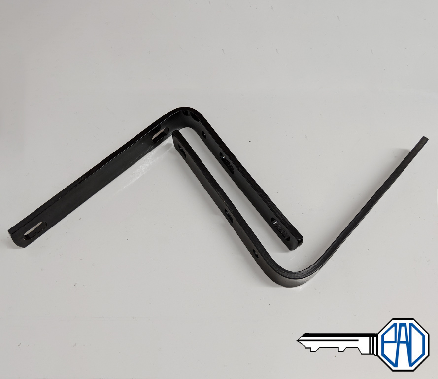 MGB/ MGB GT Front Bumper Mounting Iron Brackets (pair) (1962-1974) - AHH6209/10