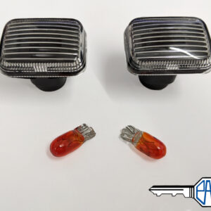 MGF/ TF/ ZR Clear Side Indicator / Sidemarker Set w/ Bulbs - AHU2592