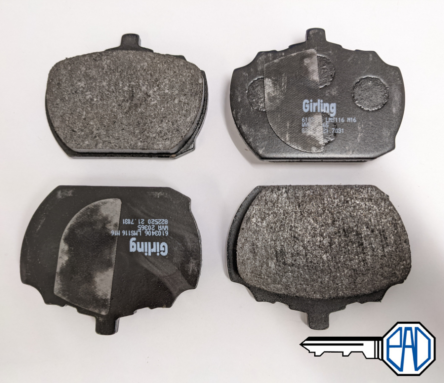 MGB V8/ MGB GT V8 Brake Pad Set / Girling Brake Pad Set - GBP240