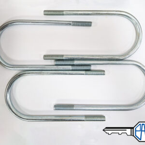 MGB/ MGB GT/ MGC/ MGB V8 U-Bolt Set (Tube Axle Cars) - AHC109K