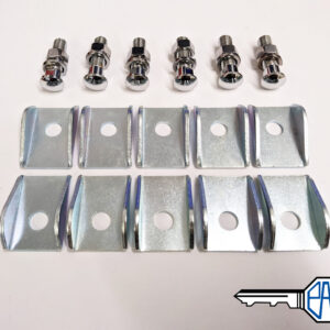 MGB/ MGB GT Chrome Bumper Bolt & Spacer Set - 24G625K/ AHH6216K