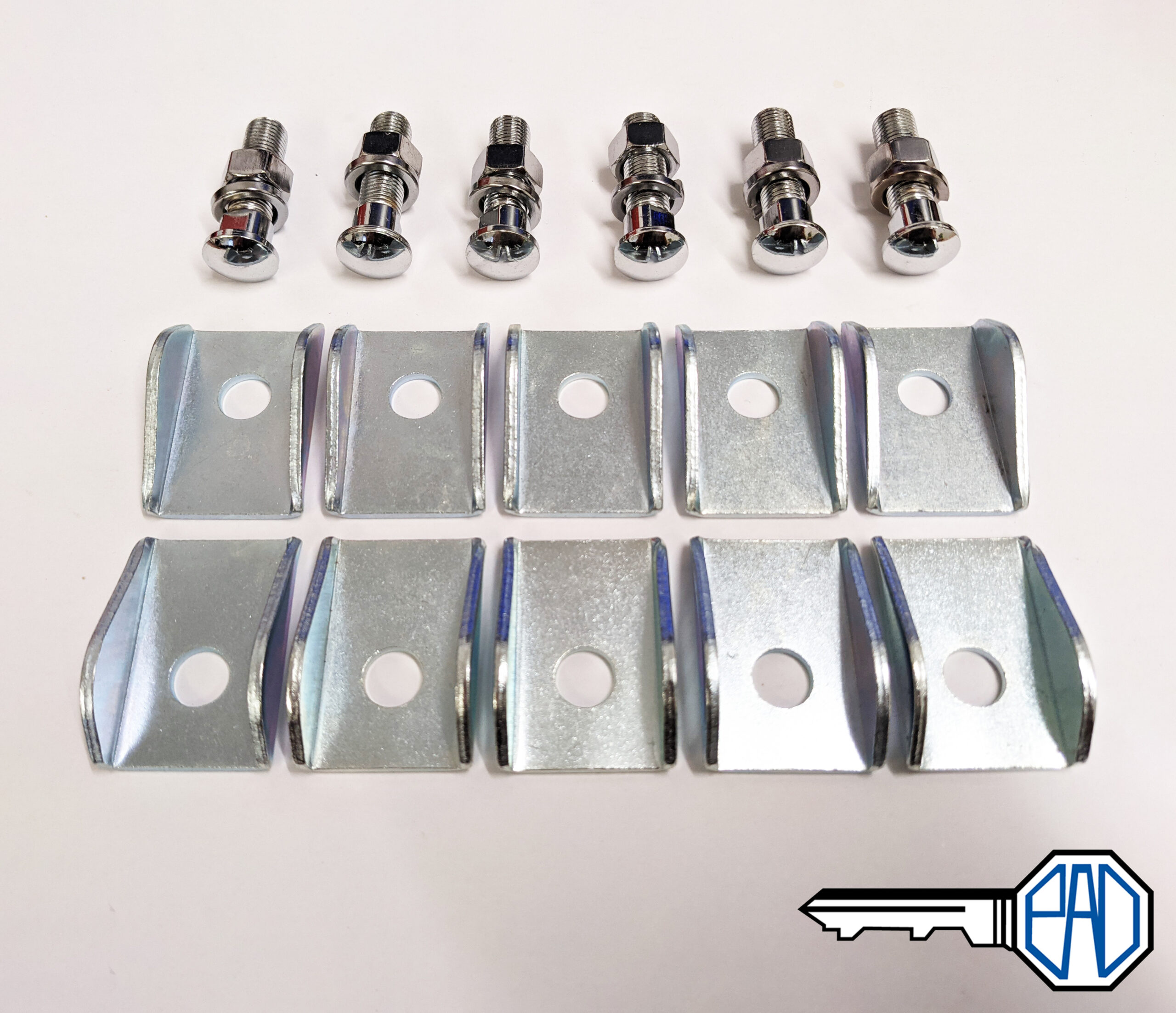 MGB/ MGB GT Chrome Bumper Bolt & Spacer Set - 24G625K/ AHH6216K
