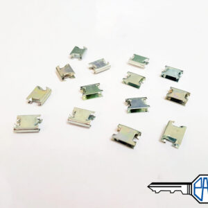 MGB/ MGC Door Glass Weather Strip Clip Set (Outer) - GHF1560K