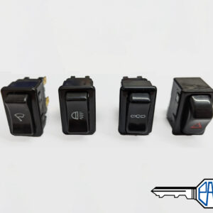 MGB/ MGB GT Wiper/ Headlamp/ Heater/ Hazard Switch Set - BHA5BFK