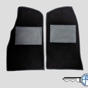 MGB/ MGB GT 3 Syncro Footwell Carpet Set (B) - Black - XPA6671P / CSA4006/7