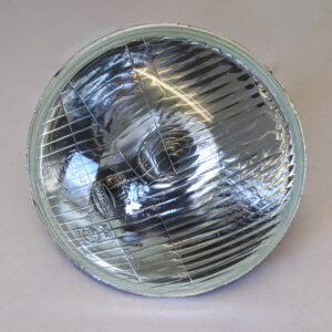 MGB/ MGB GT/ Midget 7" H4 Halogen Headlamp/ Domed Type (With Pilot) - Inc Bulb - RHD